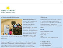 Tablet Screenshot of cdcenterqatar.com